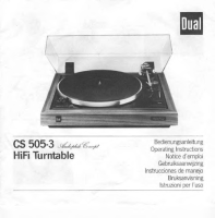 Dual CS-505-3-Owners-Manual 